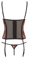 Śliczny sex gorset fiszbiny + stringi Cottelli 85C/L
