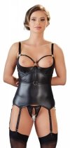 Bielizna erotyczna niewolnica odkryte piersi Cottelli XL