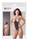 Seksowne body erotyczne z dziurką i odkrytymi piersiami S-L