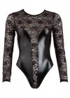 Błyszczące seksowne body bielizna Cottelli L