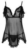 Seksowna zwiewna koszulka babydoll Cottelli 2XL