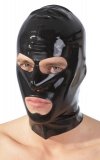 latex mask, czarna lateksowa maska, maska z latexu, maska latex bdsm
