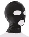 latex mask, czarna lateksowa maska, maska z latexu, maska latex bdsm
