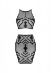 Bielizna-K101 top i spódnica  S/M/L
