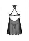 Seksowny komplet Obsessive Latinesa babydoll i stringi   XS/S