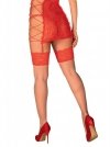 Obsessive Rediosa pończochy L/XL
