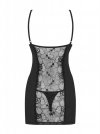 Obsessive Heartina koszulka i stringi czarna L/XL