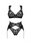 Seksowna bielizna erotyczna Donna Dream komplet 3-części M/L