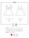 Obsessive koszulka nocna 810-BAB-1 babydoll i stringi czarna L/XL