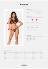 Bielizna erotyczna underboob Armares komplet 2-częściowy  M/L