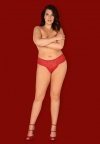 Obsessive Blossmina figi  4XL/5XL