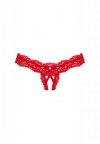 Sexy Obsessive Amor Cherris stringi z dziurką S/M