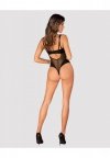 Obsessive Nesari body otwarte czarne XL/2XL