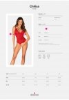 Obsessive Chilisa body otwarte z dziurką XL/2XL
