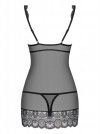 Obsessive 853-CHE-1 koszulka i stringi L/XL