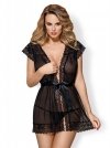 Obsessive 854-PEI-1 szlafrok i stringi  S/M