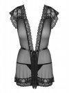 Obsessive 854-PEI-1 szlafrok i stringi  S/M