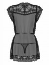 Obsessive 854-PEI-1 szlafrok i stringi  S/M