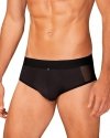 Obsessive Boldero majtki męskie czarne  S/M