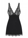 Bielizna Luvae babydoll i stringi czarny  XS/S