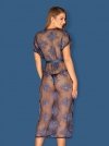 Obsessive Flowlace peniuar niebieski L/XL