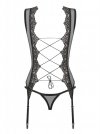 Obsessive Meshlove gorset i stringi  L/XL
