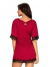 Obsessive Sensuelia szlafrok czerwony  S/M