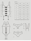 Obsessive kostium Bunny suit króliczek różowy L/XL