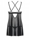 Obsessive koszulka nocna 873-BAB-1 babydoll i stringi  S/M