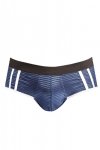 Męskie seksowne jockstrapy bokserki granatowe Naval jock bikini S