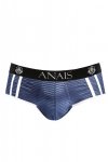 Męskie seksowne jockstrapy bokserki granatowe Naval jock bikini L