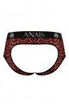 Sexy bokserki męskie w czerwoną panterkę jockstrapy Tribal jock bikini M
