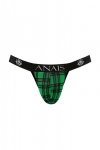 Sexy majtki męskie jockstrapy zielona krata Magic jock strap XL