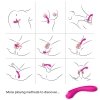 Ergonomiczny wibrator Legend pink