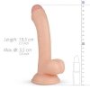 Realistyczne dildo jak prawdziwy penis na przyssawce 19 cm