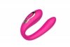 Wibrator dla par Rotating wearable dual