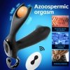 Wibrator analny z pilotem do punktu P Dual tapping anal