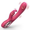 Klasyczny wibrator damski Rabbit vibrator PINK