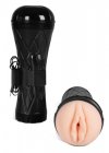 Masturbator vibrating vagina cyber skin- latarka