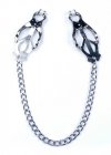 Klipsy na sutki łańcuch Exclusive Nipple Clamps No.11 - Fetish B