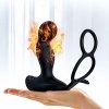 Wibrator silicone massager 7 function and heating function, black