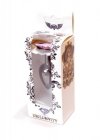 Korek analny z kryształem Jewellery Dark Silver PLUG- Rose