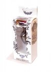 Korek analny z kryształem Jewellery Dark Silver PLUG- Red