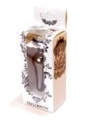 Korek analny z diamentem Jewellery Dark Silver BUTT PLUG- Clear