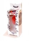 Korek analny z diamentem silikon Jewellery Red Small- Blue Diamond