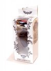 Korek analny z diamentem silikon Jewellery Black Medium- Pink Diamond