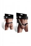 Męskie majtki jockstrap Fetish open back odkryte pośladki rozpinane S/M