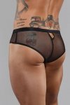 Męskie kajtki brazyliany chippendales błyszczące - XXL