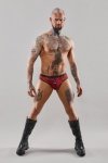 Męskie majtki brazyliany chippendales błyszczące - L