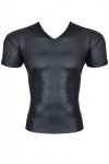 Męski t-shirt z wetlooka w serek M